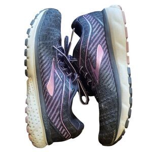 Brooks Running Shoes Women's 7.5 Blue Purple Ghost 12 Athletic Comfort